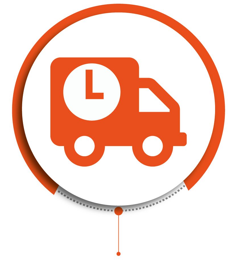 Tiempo de entrega garantizado